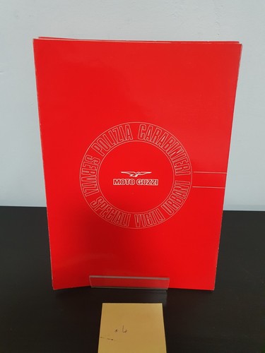 Brochure depliant moto guzzi - moto,