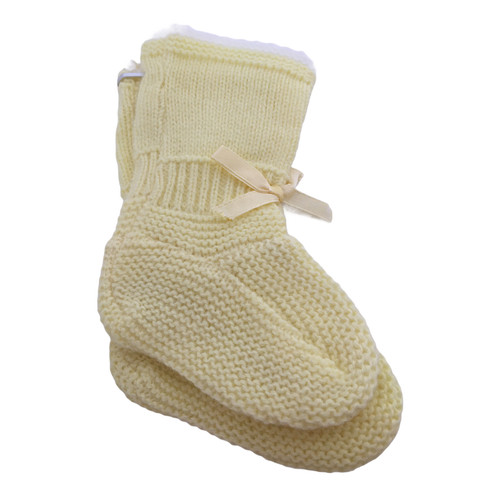 Coppia calze gialle - , stivaletti