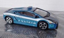 Splendida LAMBORGHINI GALLARDO POLIZIA - BURAGO modellino auto  1/43