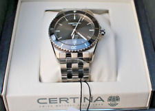 Orologio da uomo Certina DS First Titanium 41mm, nuovo con documenti.