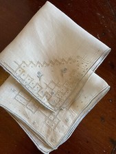 Fazzoletti antichi ricamo