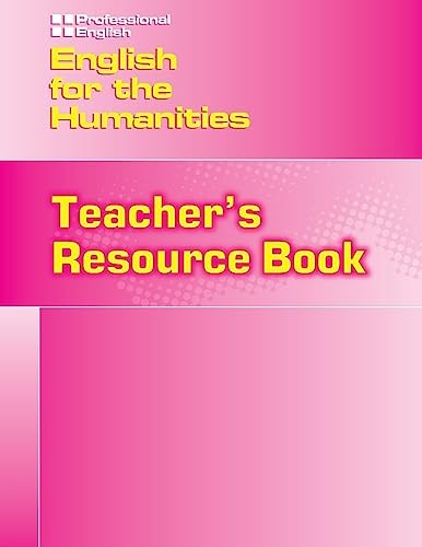 English for the humanities - english,