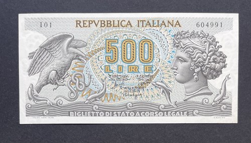 500 lire aretusa decr - aretusa,