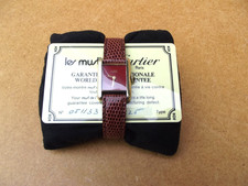 montre bracelet de femme le Must de CARTIER  PARIS argent plaqué or fonctionne