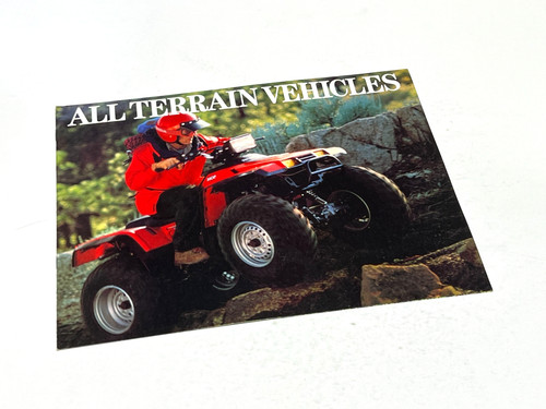 Brochure honda all - all, terrain