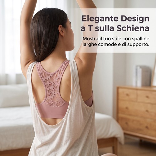 Reggiseno donna senza ferretto - reggiseno,