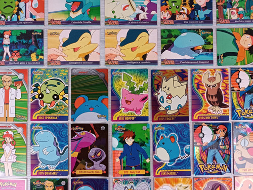 Lotto carte pokemon topps - carte,