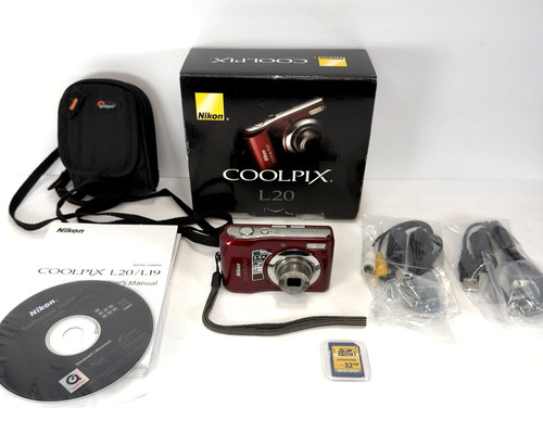 Nikon coolpix l20 megapixel - coolpix,