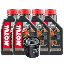 KIT TAGLIANDO 4LT OLIO MOTUL 7100 10W40 + FILTRO OLIO HONDA NC 700 X 2012