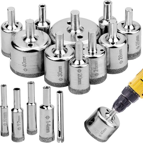 Punte diamantate set - 15, frese