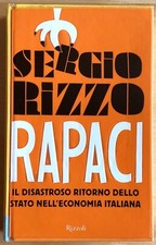 Libro Rapaci di Sergio Rizzo