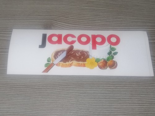 Adesivo nutella originale - adesivo,
