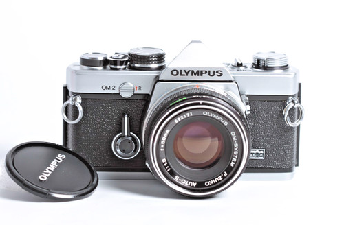 Olympus chrome slr - om-2, +
