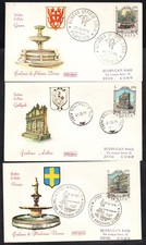FDC ROMA 1976 FONTANE D'ITALIA