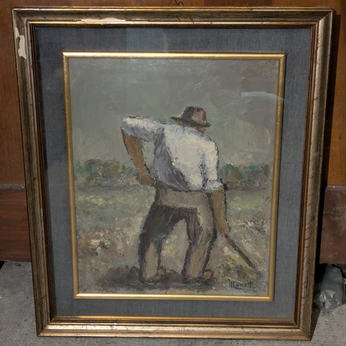 Dipinto olio 900 mazzetti - '900,