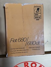 Catalogo Officina Originale 680 680 DT Trattori Fiat Parti Di Ricambio Anno 1984