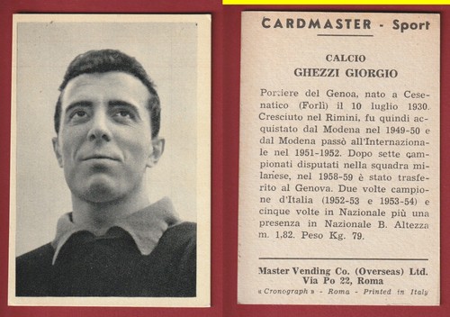 Figurina cards calciatori - cards,