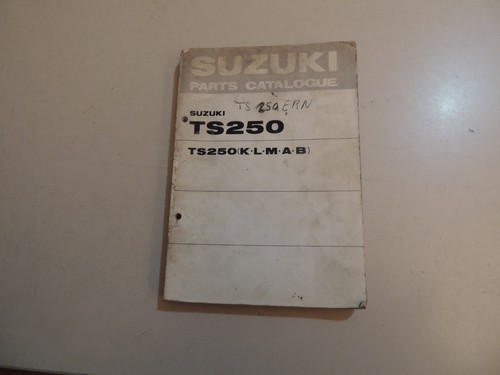 Catalogo ricambi suzuki 250 - ts,