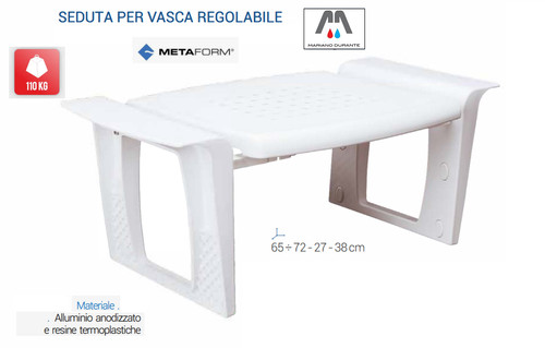 Seduta vasca regolabile - seduta,