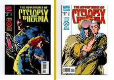 ADVENTURES OF CYCLOPS AND PHOENIX #1  & #2 X MEN Marvel Comics 1994 
