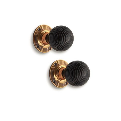 Set pomelli per - , ottone