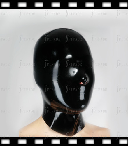 Maschera cappuccio lattice