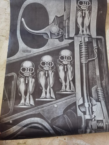 Giger 1969 poster birth - giger,
