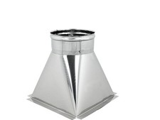 Tramoggia con alette inox - tramoggia,