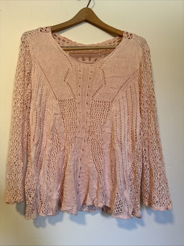 Maglione boho all'uncinetto