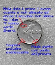 Moneta 50 Lire Micron