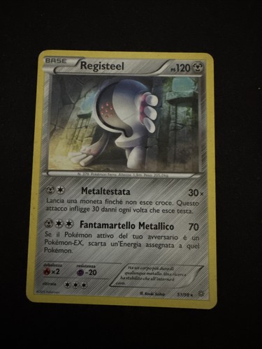 Carta pokemon registeel - pokemon, 51/98
