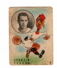 figurina calciatori FIDASS CARAMELLE anno 1950 PADOVA SFORZIN