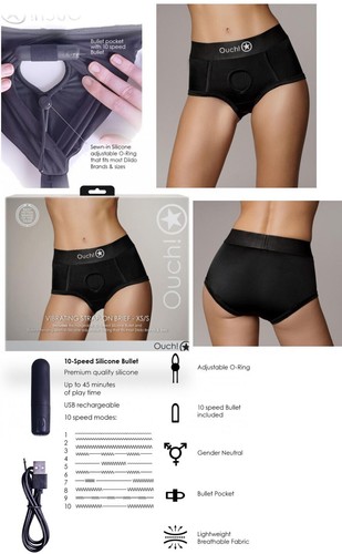 Slip con vibrazione mutanda