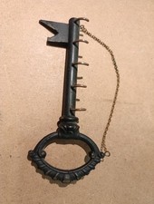 appendichiavi da muro a forma di chiave Anni 70/80