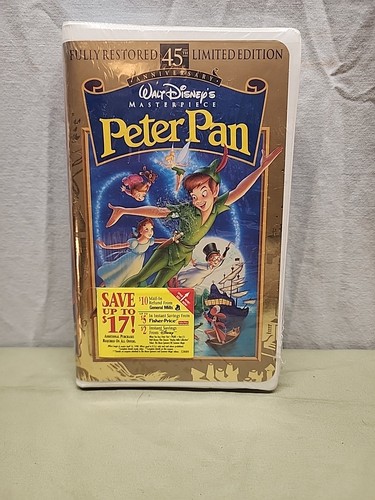 Peter pan vhs - peter,