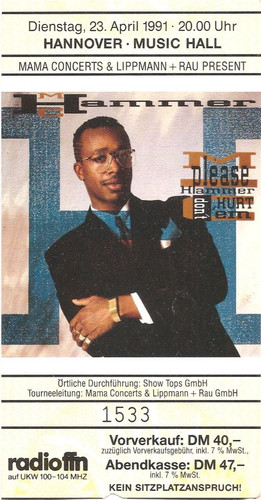Hammer concert 1991 - mc,