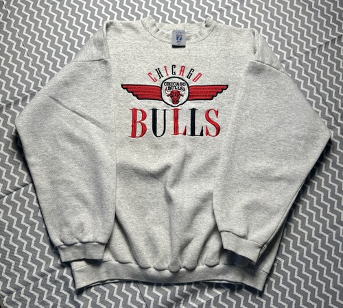 Felpa grigia vintage 1990 logo