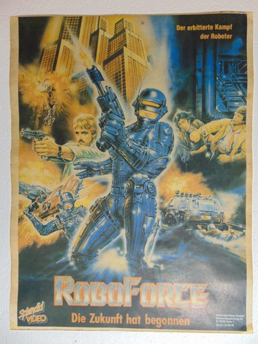 Poster film vintage roboforce - film,