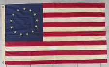 Bandiera Americana 13 Stelle "U.S. Betsy Ross" - Cucita / Stoffa - 75 x 140 cm