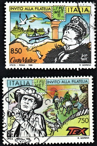 Francobolli italia usati - francobolli,