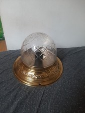 Plafoniera lampadario ottone