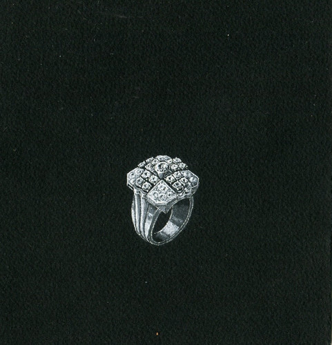 Anello con diamanti - , deco