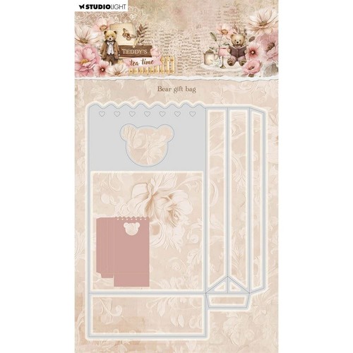Fustella metallica teddy tea - fustella,