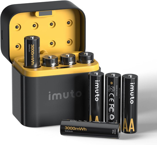 Batterie aa ricaricabili - 1.5v,