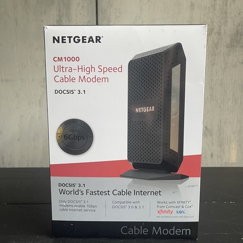 Netgear cm1000 docsis - cm1000, 3.1