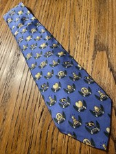 Cravatta vintage usata in ottime condizioni economica e chic di MOSCHINO in seta da uomo designer made in Japan