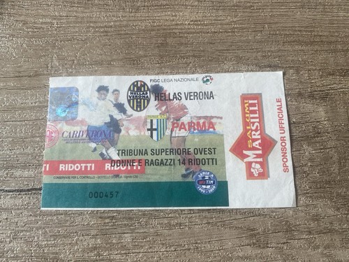 Verona parma biglietto ticket - verona-parma, biglietto/ticket