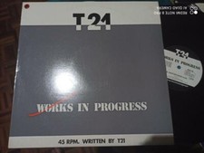TRISOMIE 21 - WORKS IN PROGRESS 12" MAXI BELGIUM PIAS SYNTH POP DARKWAVE