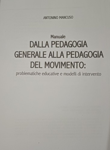 Libro manuale dalla - libro, pedagogia
