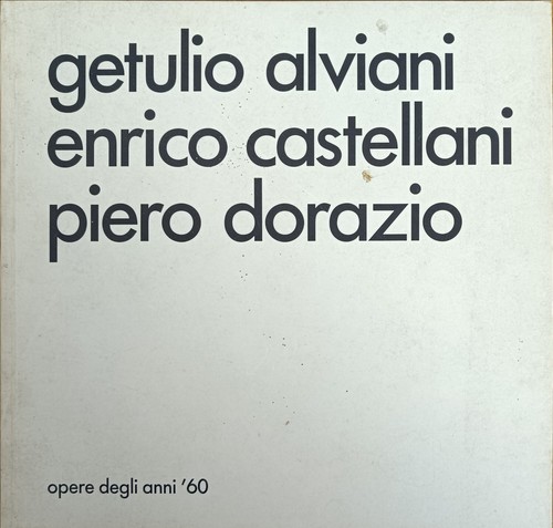 Getulio alviani enrico - a.,